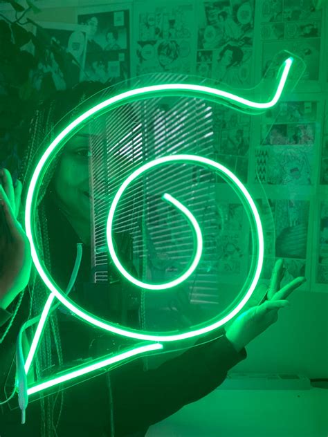 hidden leaf village sign|Hidden Leaf Village Neon Sign .
